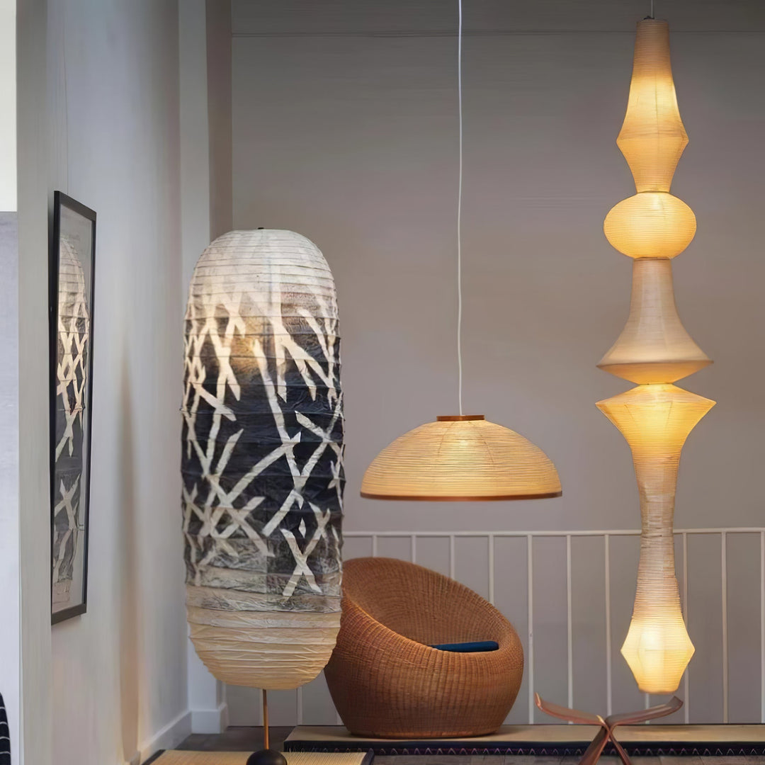 Lampa wisząca Washi Paper E