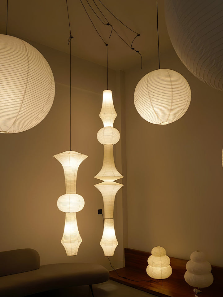 Lampa wisząca Washi Paper E