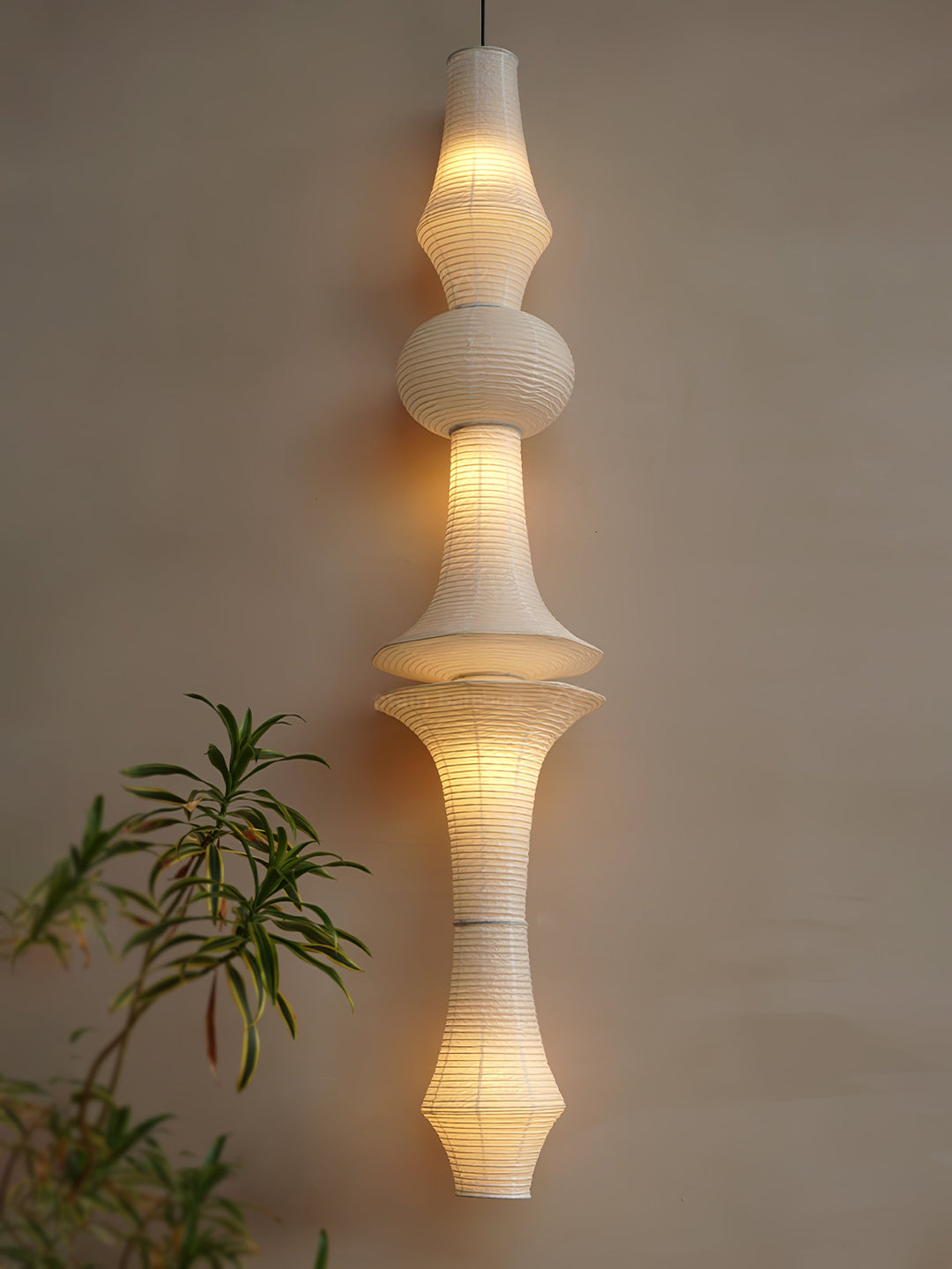 Lampa wisząca Washi Paper E