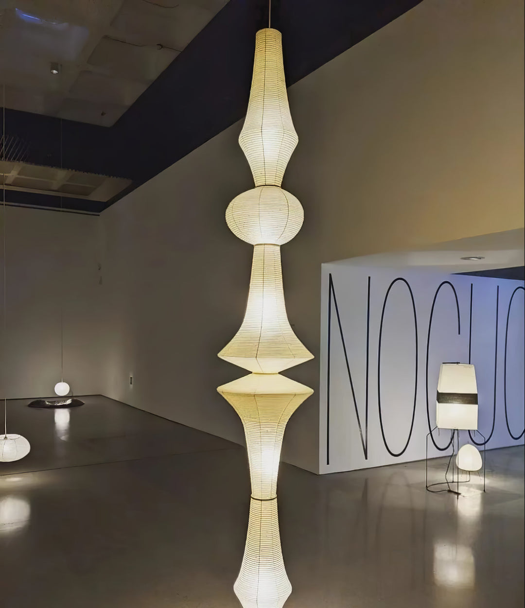 Lampa wisząca Washi Paper E