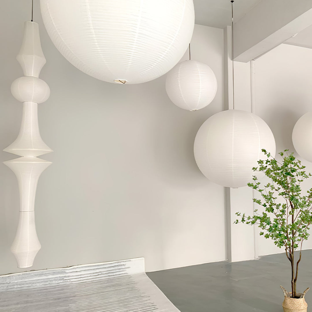 Lampa wisząca Washi Paper E