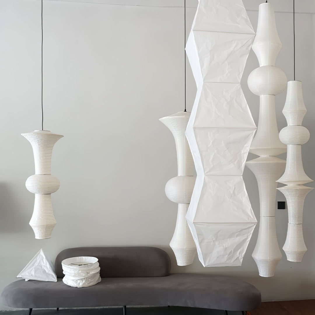 Lampa wisząca Washi Paper E