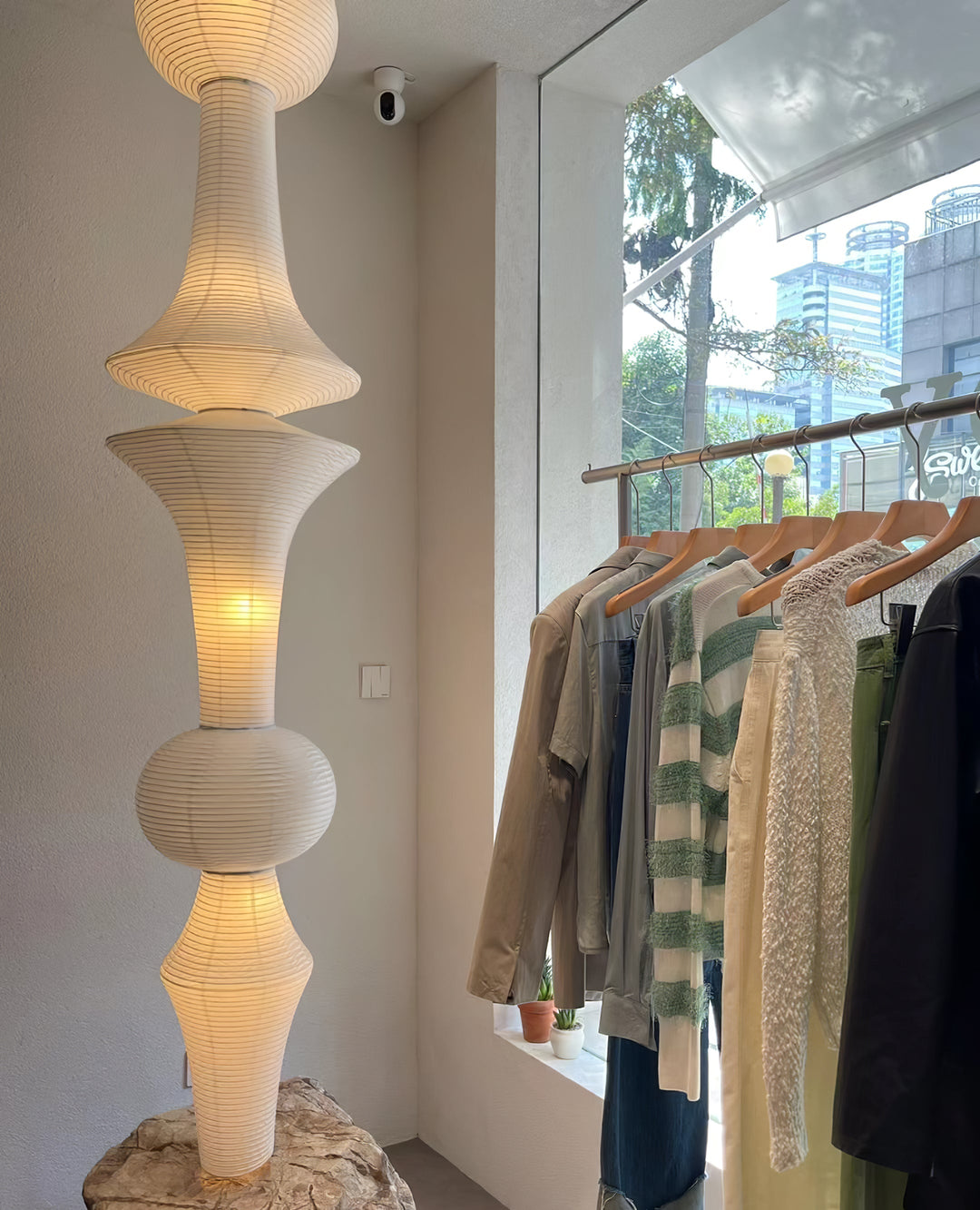 Lampa wisząca Washi Paper E