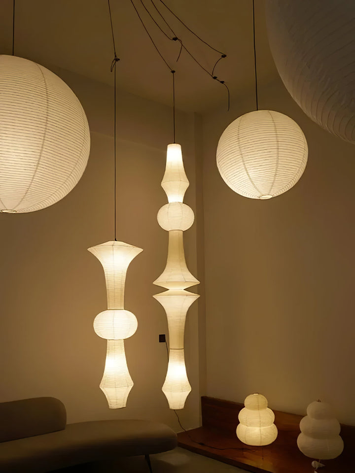 Lampa zwisająca Washi Paper E