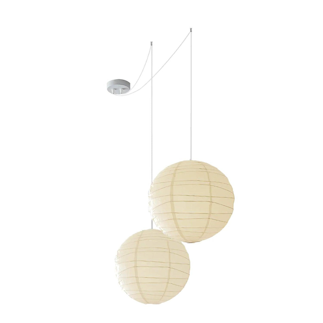 Lampa wisząca z papieru washi