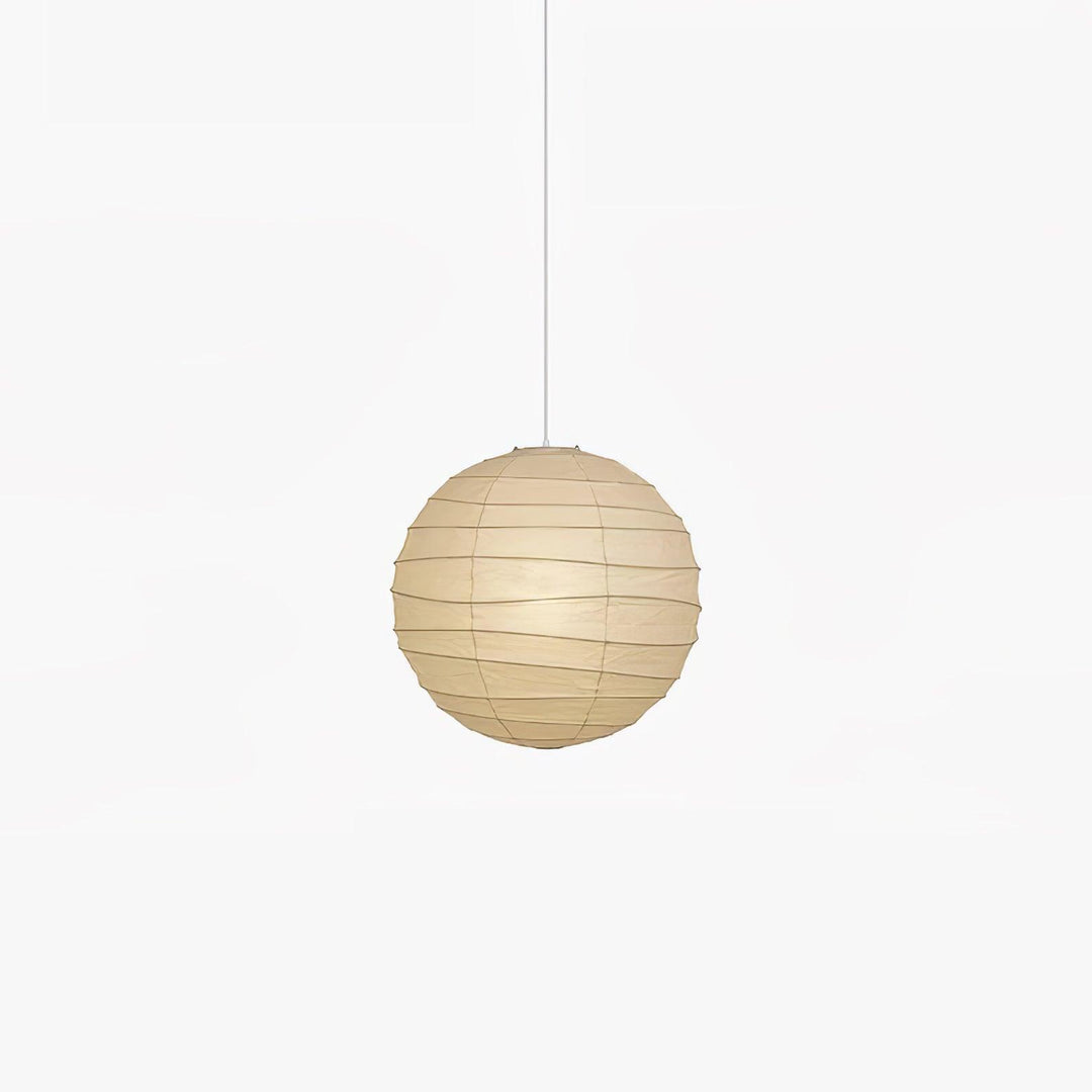 Lampa wisząca z papieru washi