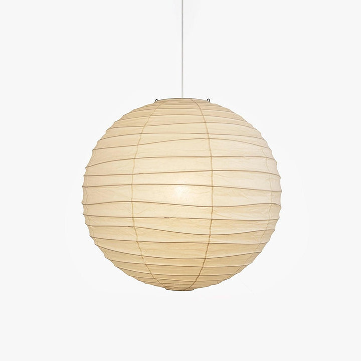 Lampa wisząca z papieru washi