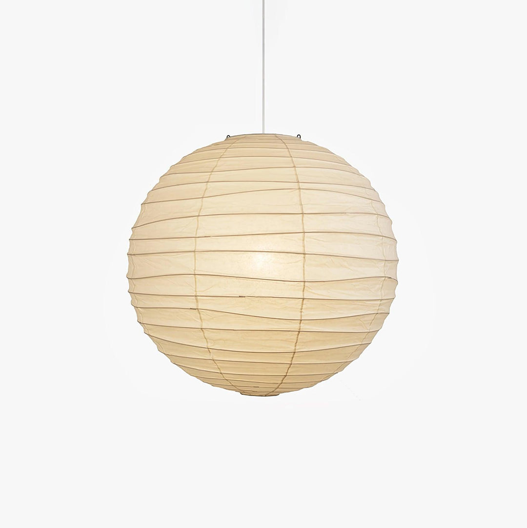 Lampa wisząca z papieru washi