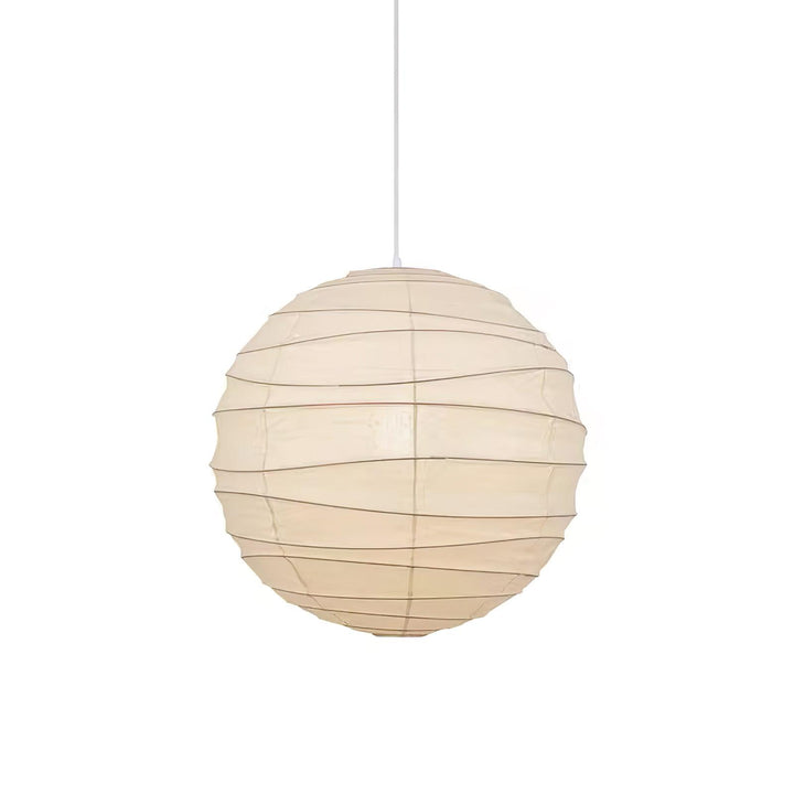 Lampa wisząca z papieru washi