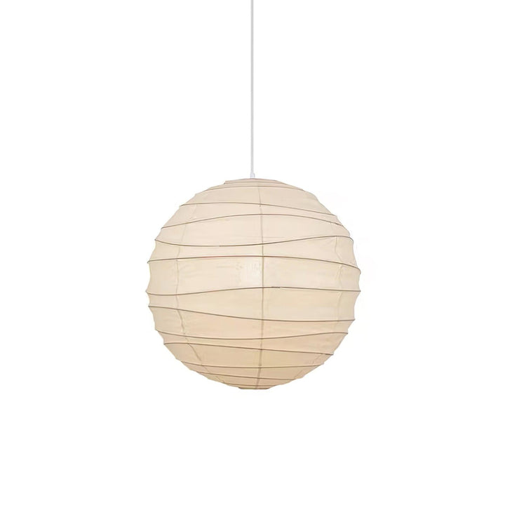 Lampa wisząca z papieru washi