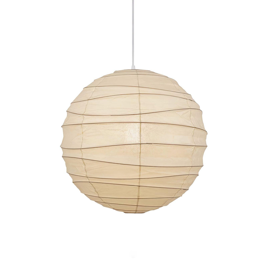 Lampa wisząca z papieru washi