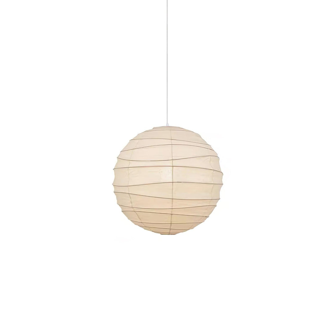 Lampa wisząca z papieru washi