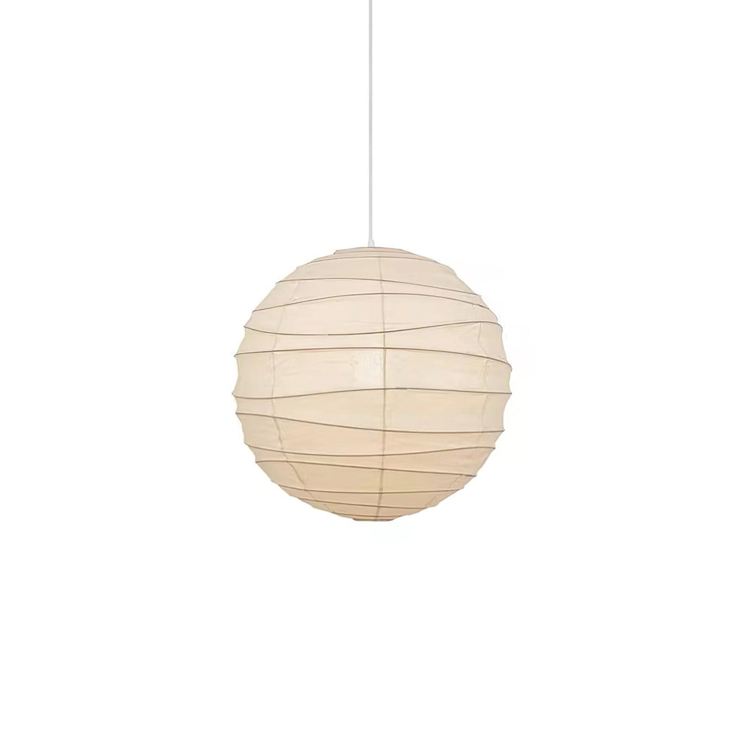 Lampa wisząca z papieru washi