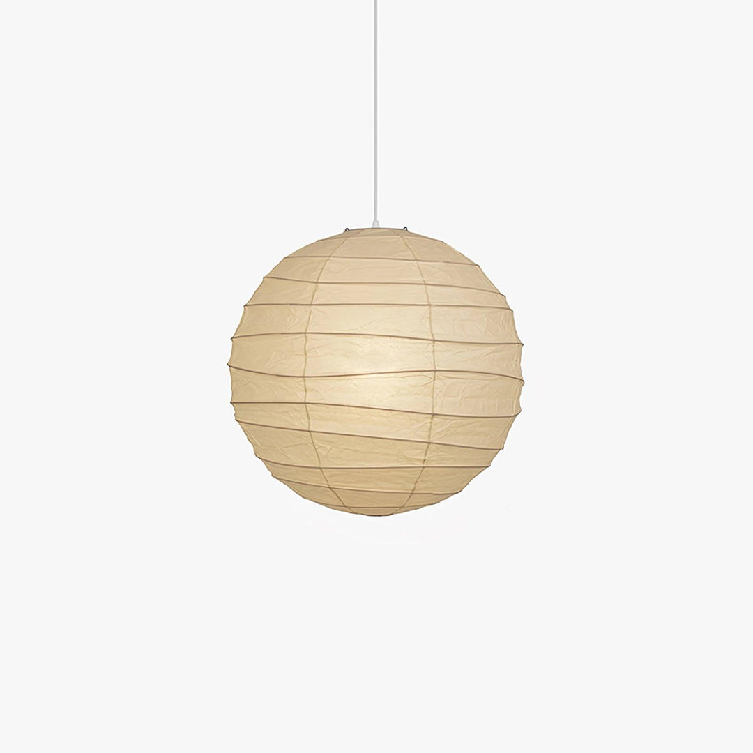 Lampa wisząca z papieru washi