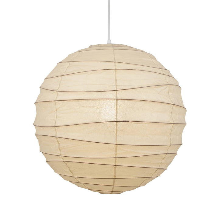 Lampa wisząca z papieru washi