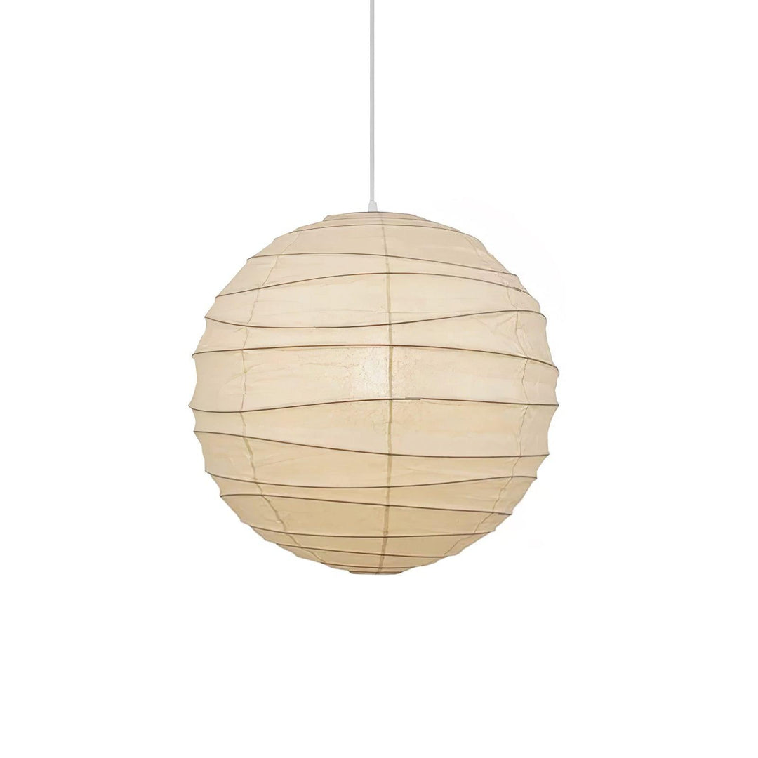 Lampa wisząca z papieru washi
