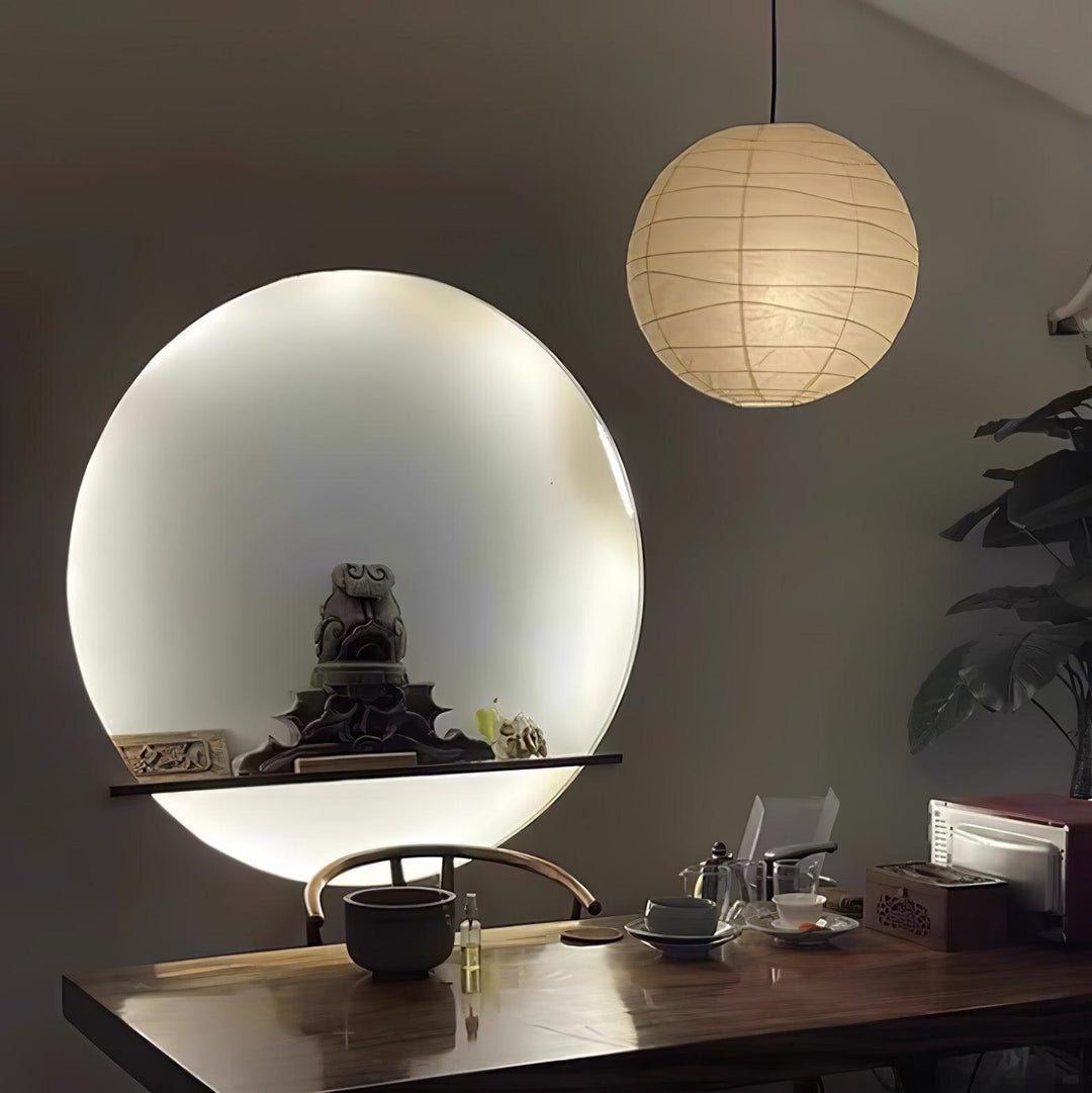 Lampa wisząca z papieru washi