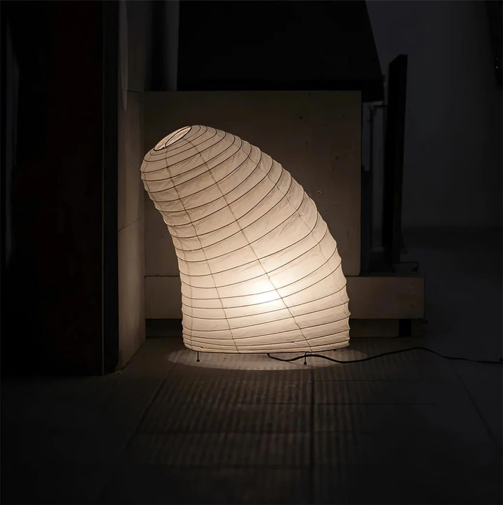 Japońska Lampa Stołowa z Latarenką