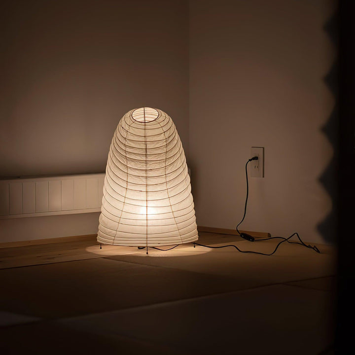 Japońska Lampa Stołowa z Latarenką