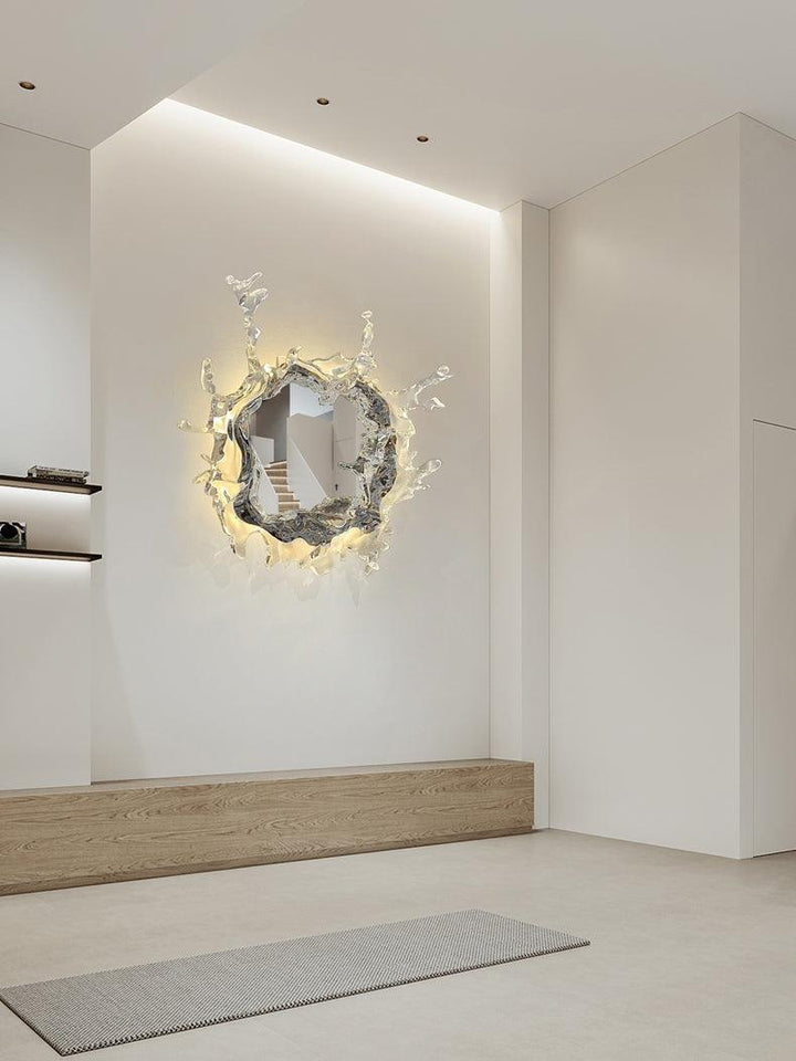 Lampa Ścienna Wodna Kropla Lusterko