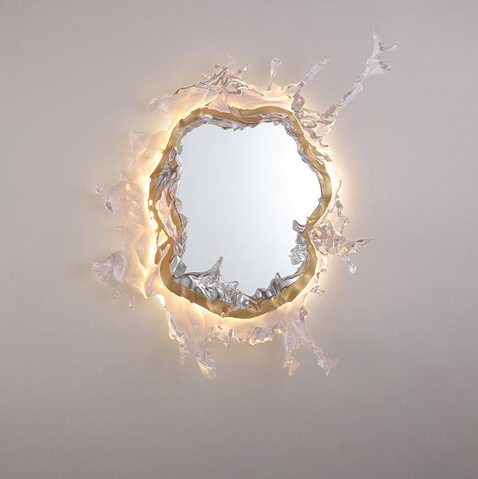 Lampa Ścienna Wodna Kropla Lusterko