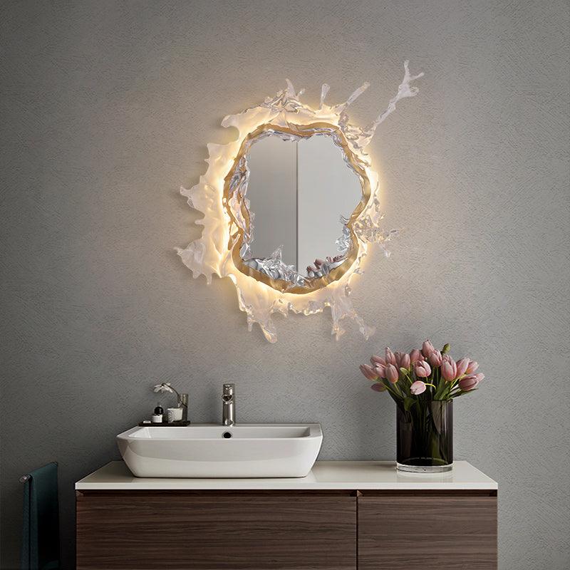 Lampa Ścienna Wodna Kropla Lusterko
