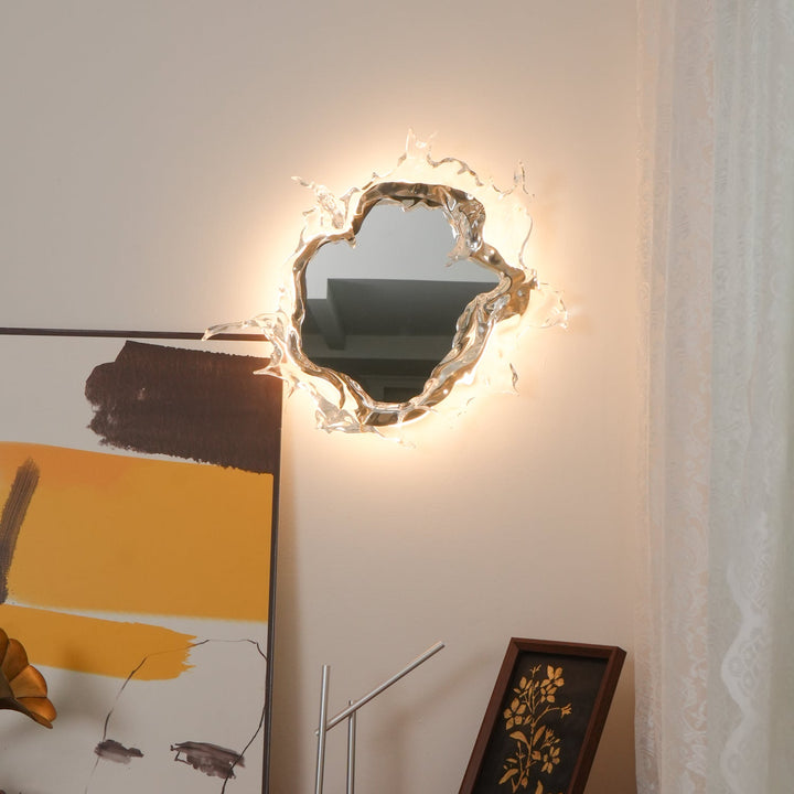 Lampa Ścienna Wodna Kropla Lusterko