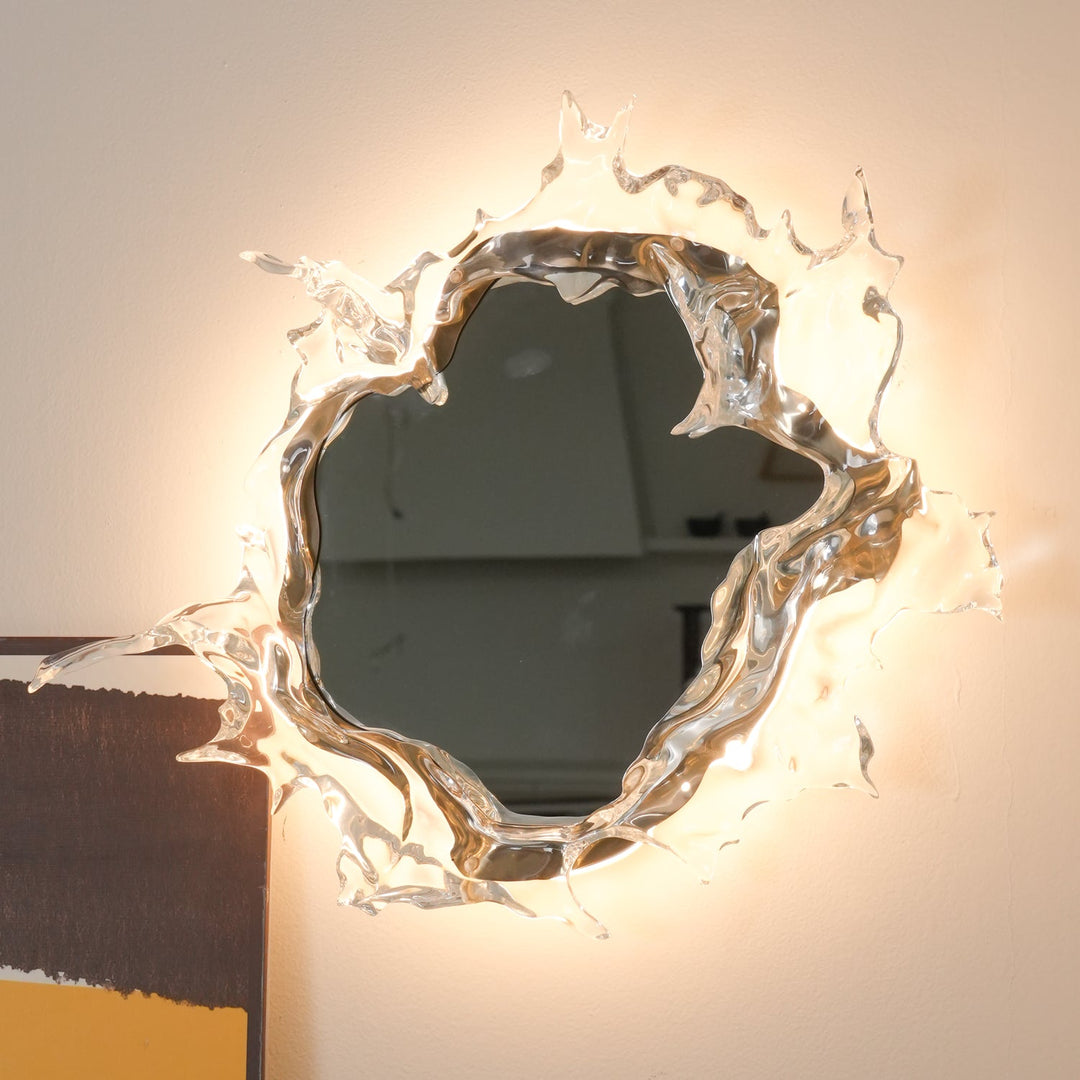 Lampa Ścienna Wodna Kropla Lusterko