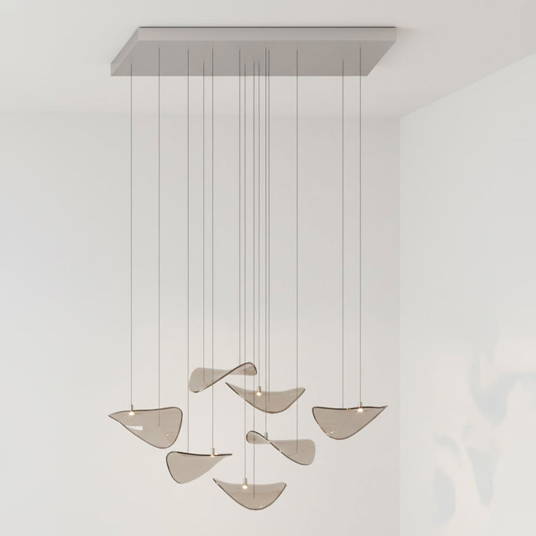 Lampa wisząca "Falujący Liść"