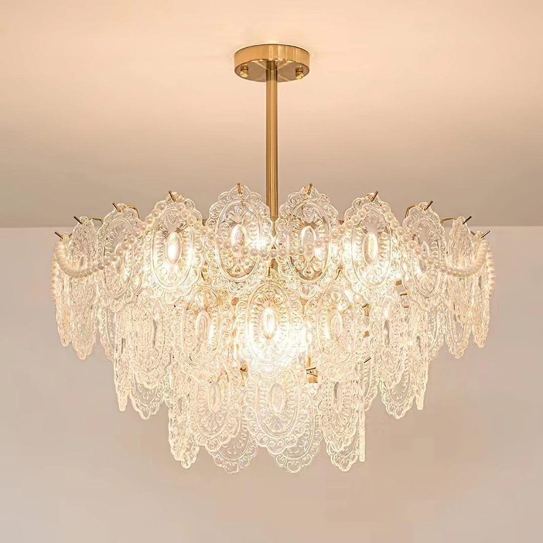 Żyrandol Wave Pearl