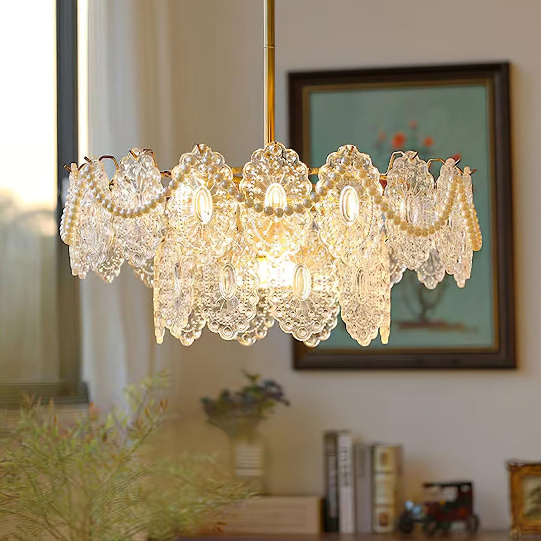 Żyrandol Wave Pearl