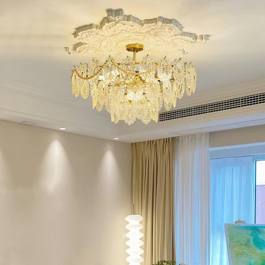 Żyrandol Wave Pearl