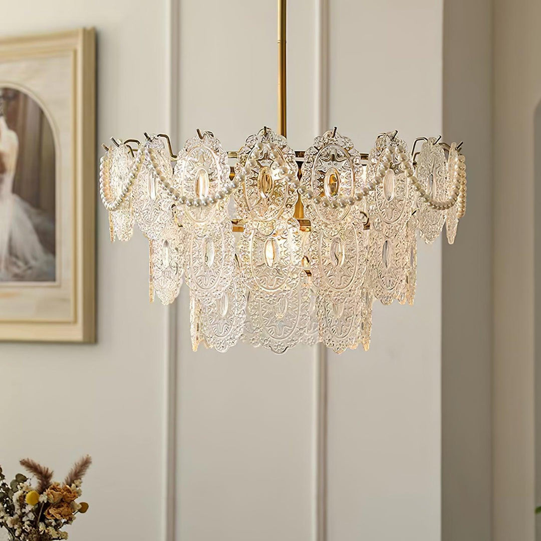Żyrandol Wave Pearl