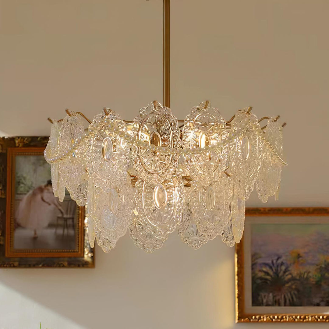 Żyrandol Wave Pearl