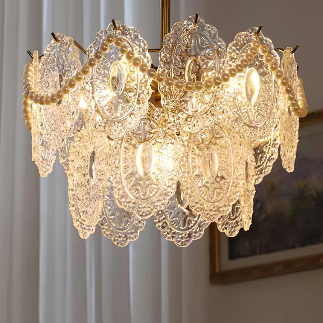 Żyrandol Wave Pearl
