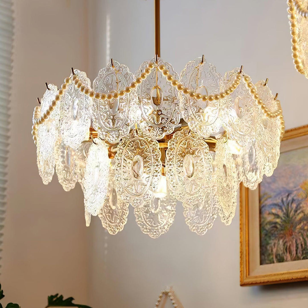 Żyrandol Wave Pearl