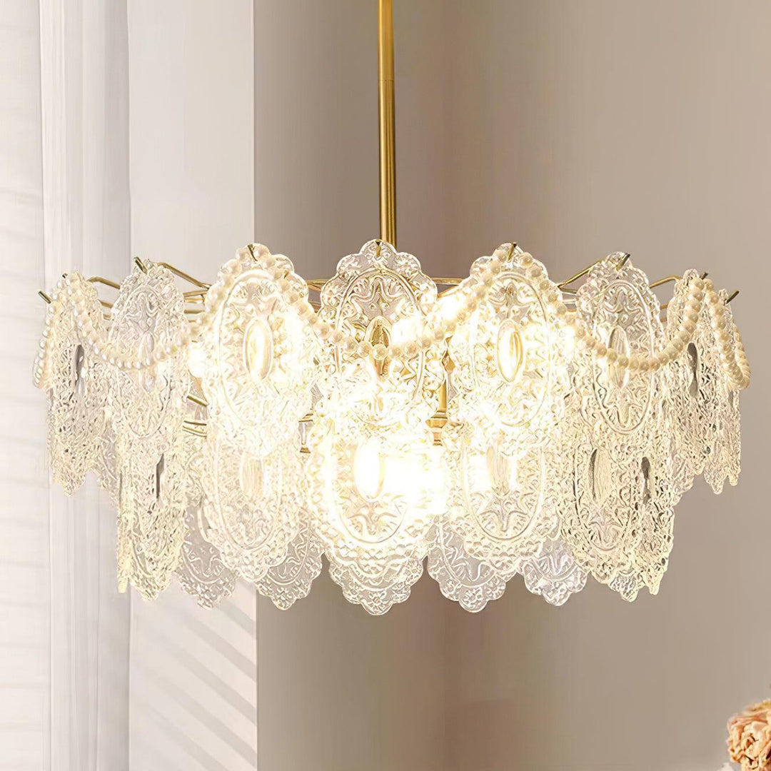 Żyrandol Wave Pearl
