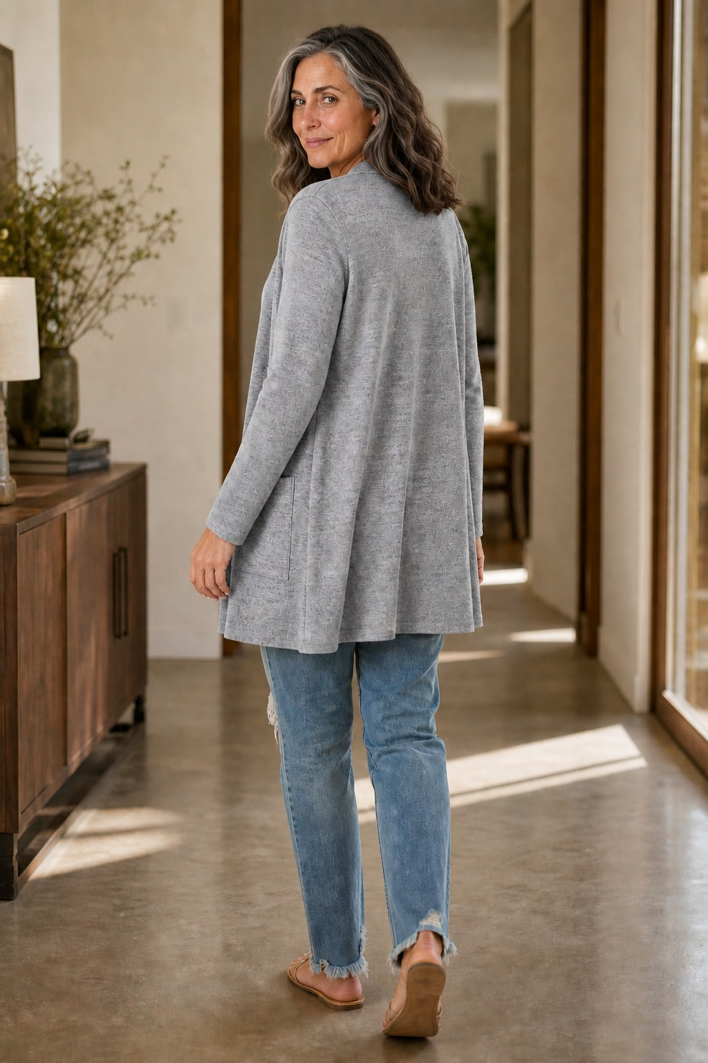 Wearbella – Kardigan z otwartym przodem w stylu wodospadu