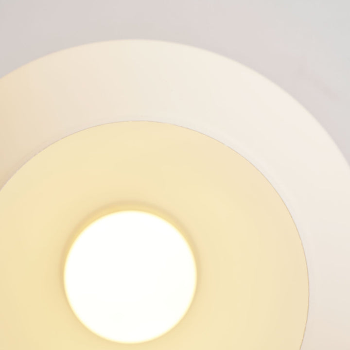 Biała Lampa Sufitowa Muszelkowa