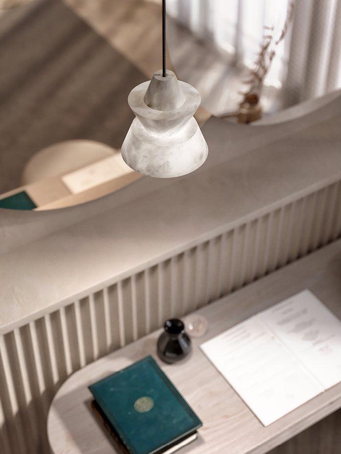 Lampa Wisząca Strata Alabaster