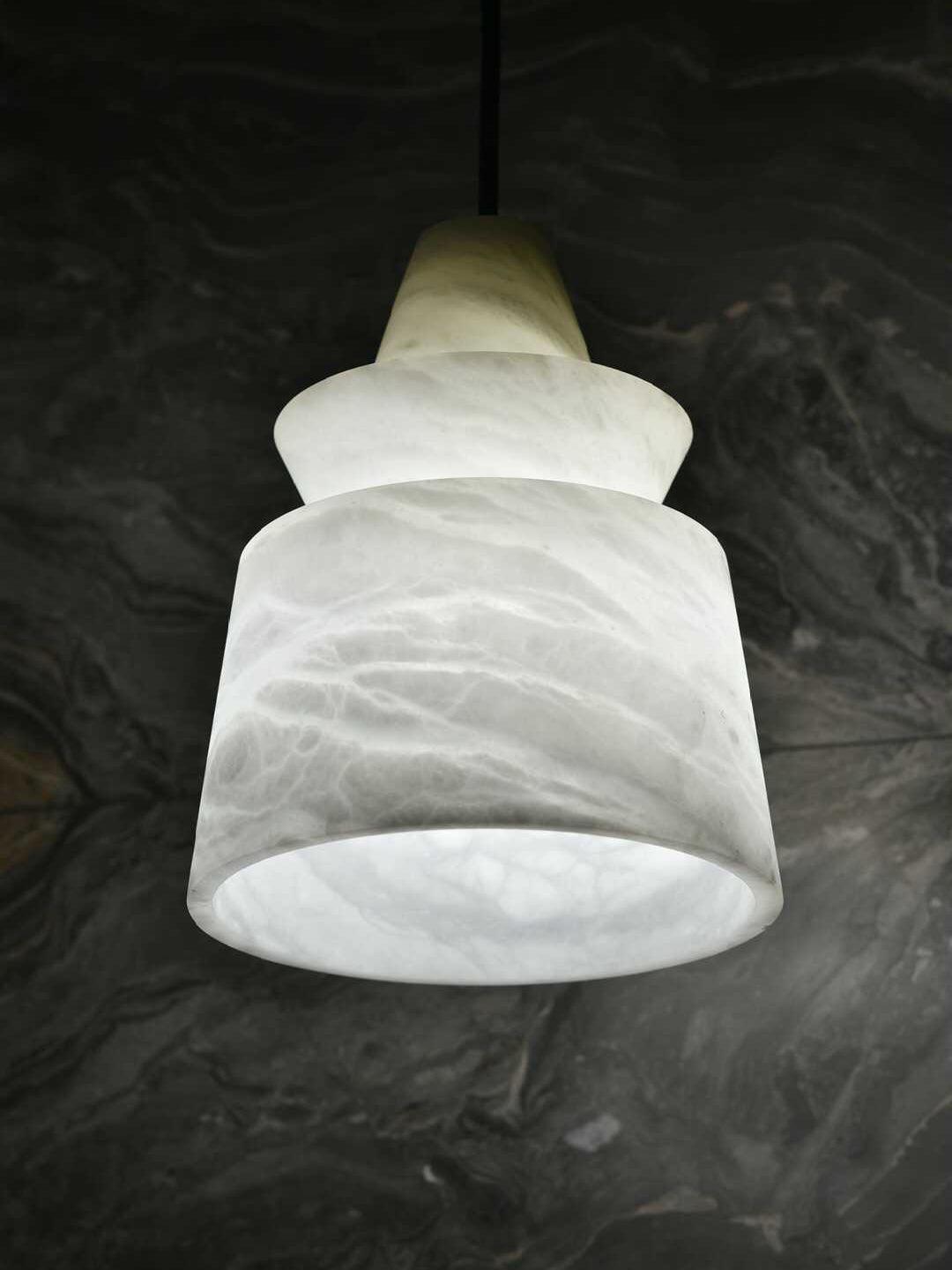 Lampa Wisząca Strata Alabaster