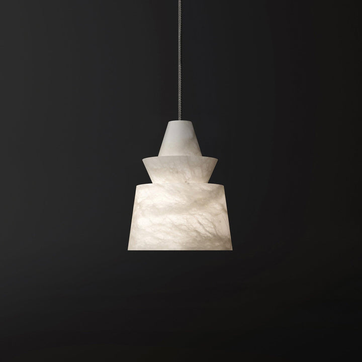 Lampa Wisząca Strata Alabaster
