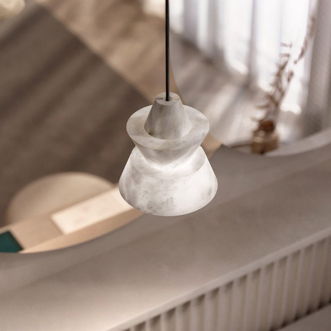 Lampa Wisząca Strata Alabaster