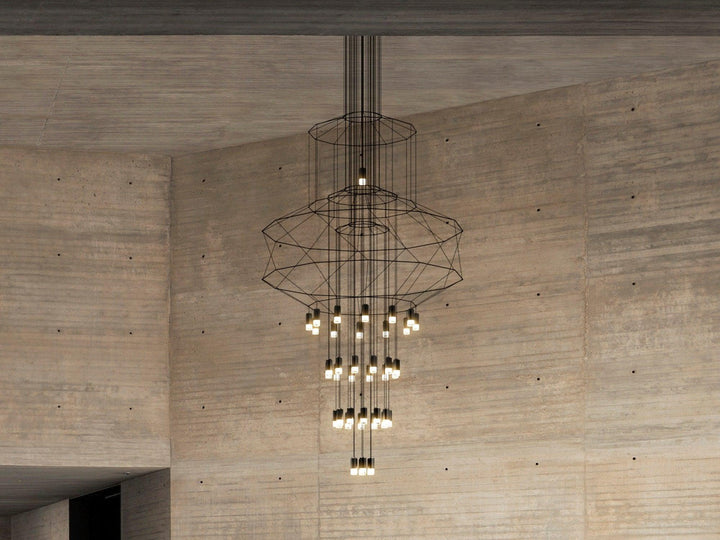 Żyrandol Lattice