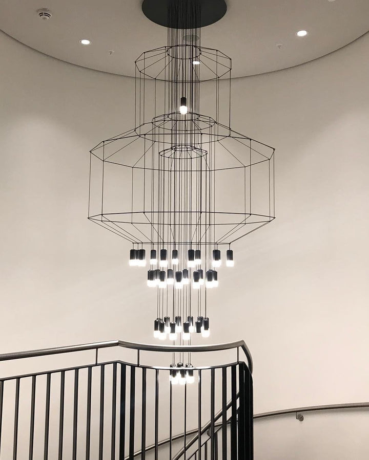 Żyrandol Lattice