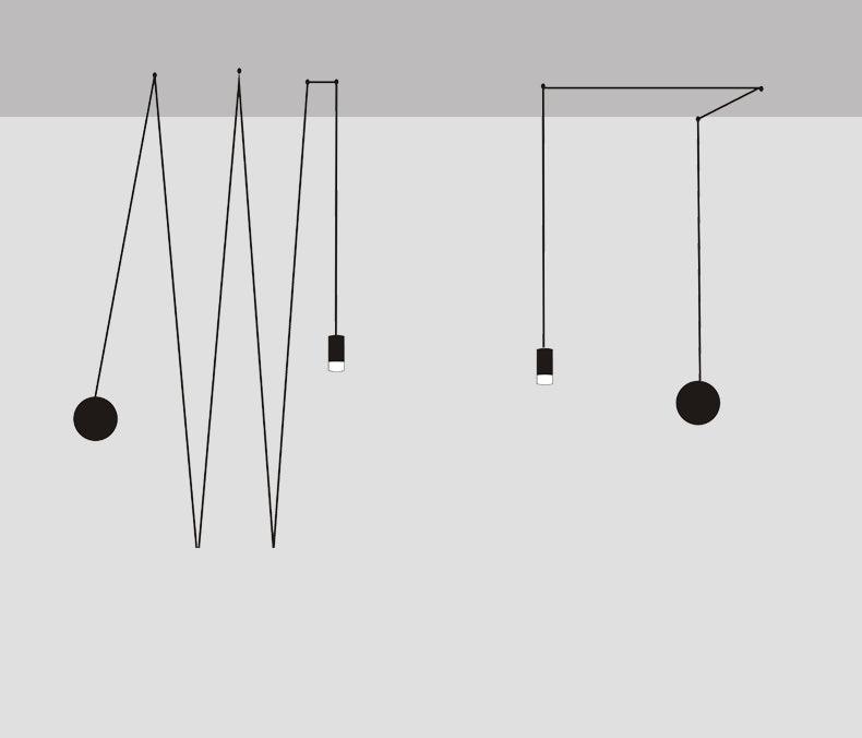 Lampa wisząca Line Form