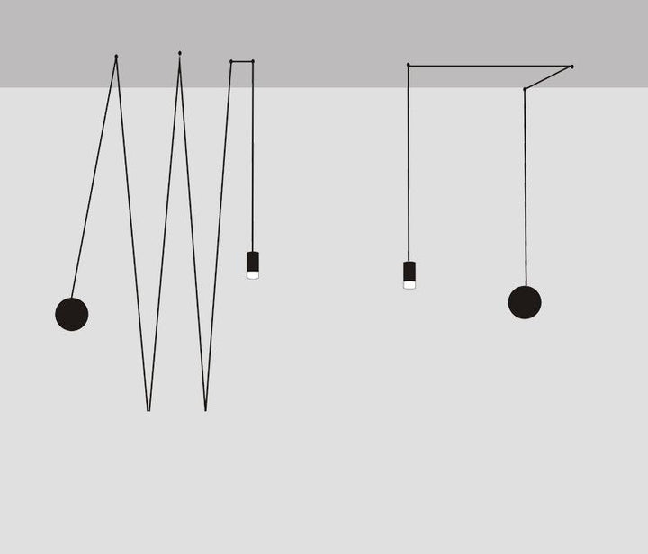 Lampa wisząca Line Form