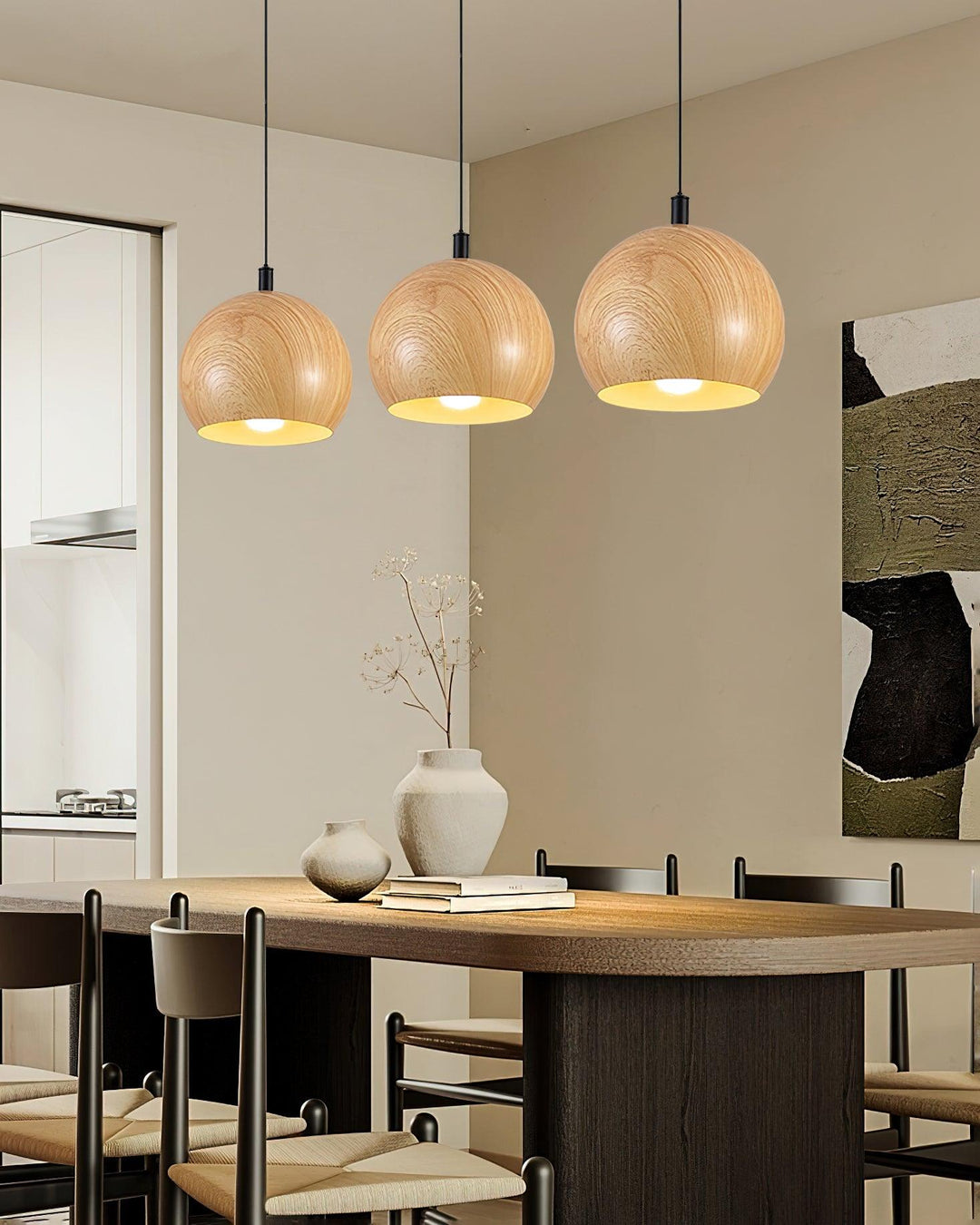 Ponadczasowa Lampa Wisząca Z Grain