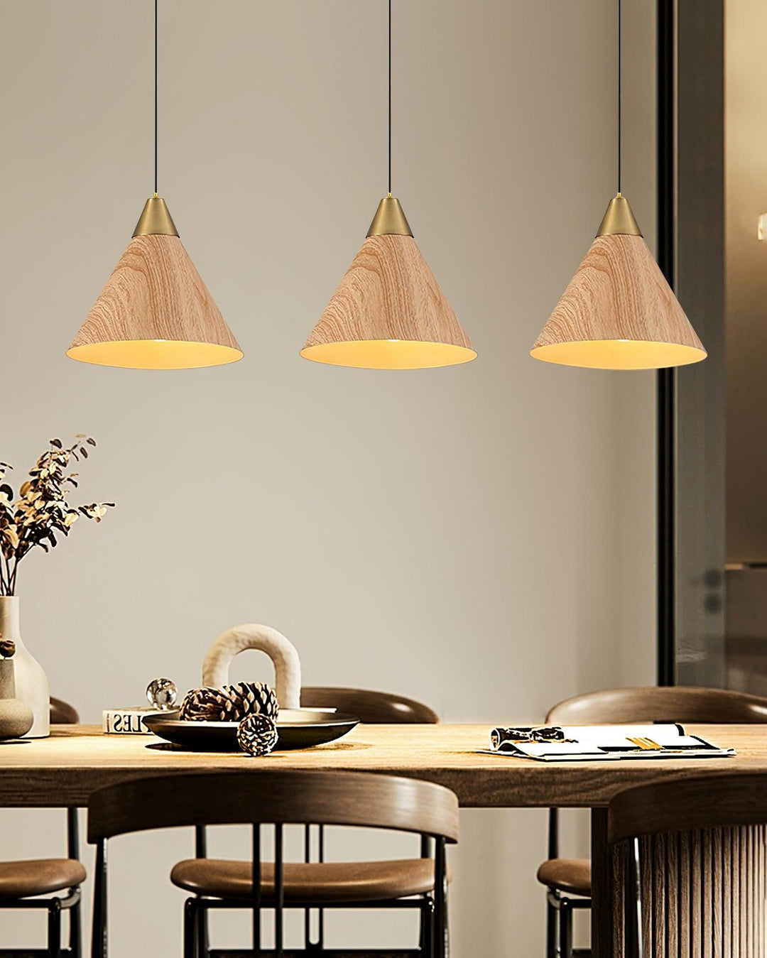 Ponadczasowa Lampa Wisząca Z Grain
