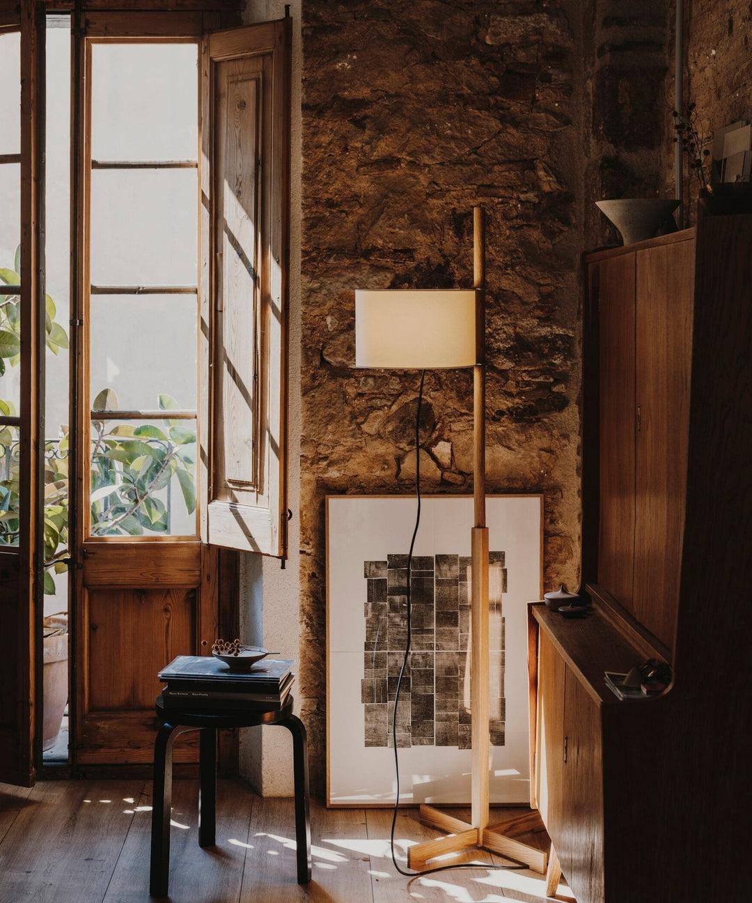 Lampa podłogowa Wood Tmm